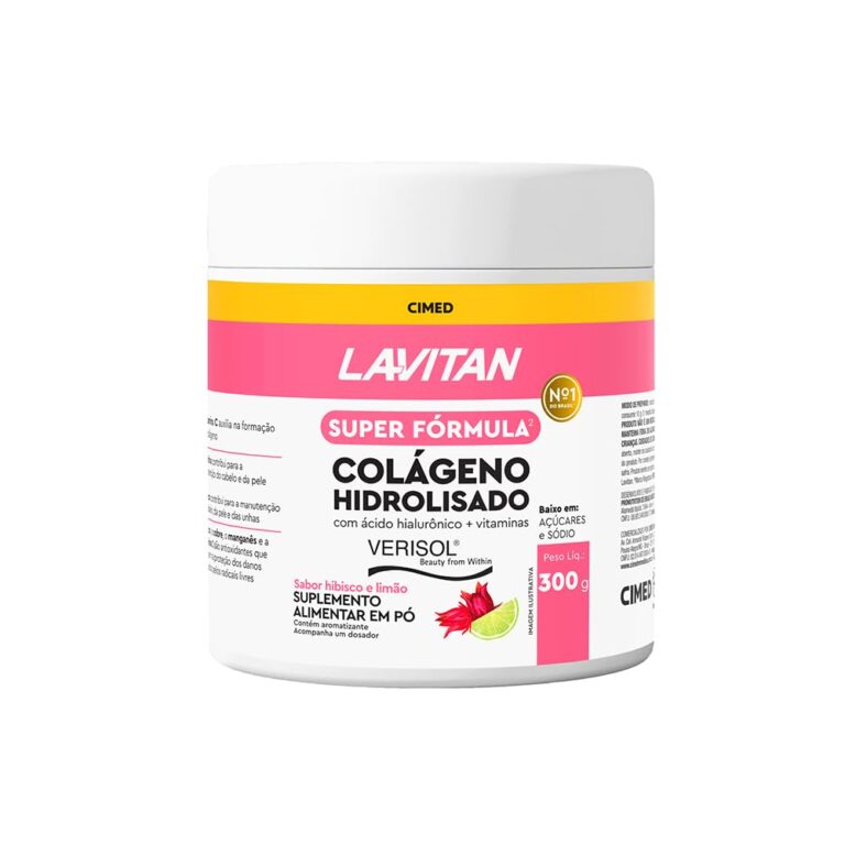 Lavitan colágeno hidrolisado em pó 300 gramas
